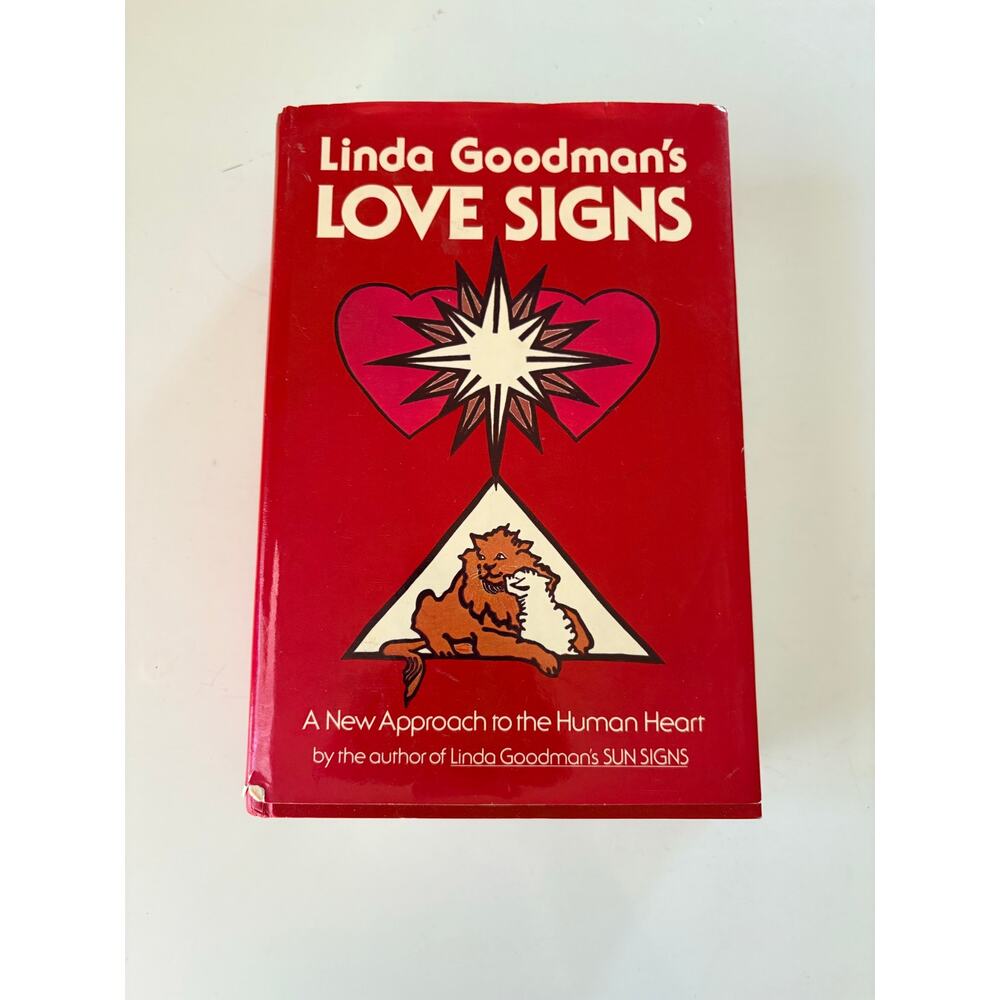 Vintage Linda Goodman Love Signs HC DJ 1978 First Edition 3rd Printing